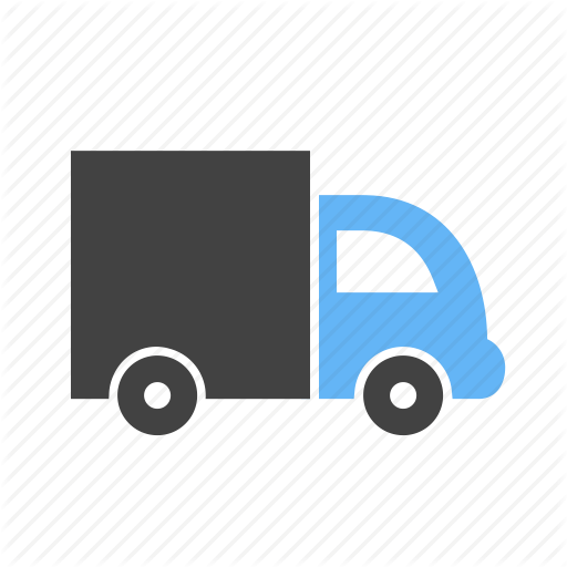 Courier, Delivery, Load, Lorry, Trailer, Truck, Van Icon