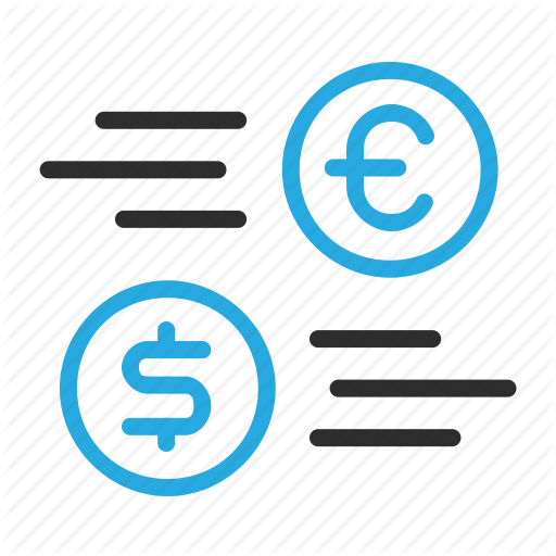 Currency, Dollar, Euro, Exchange, Money, Trade Icon