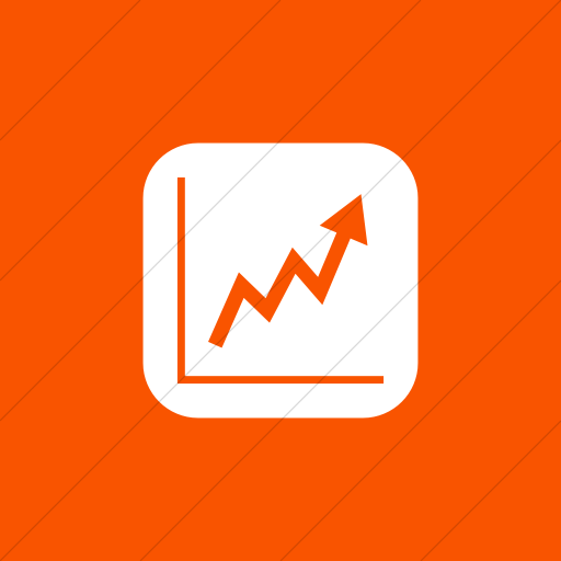 Flat Square White On Orange Ocha Humanitarians Inverse