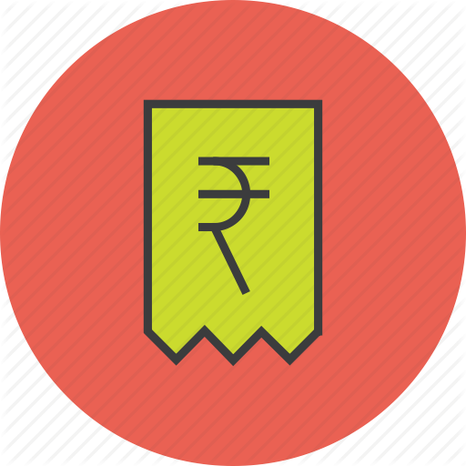 Bill, Business, Cost, Finance, Invoice, Rupee, Trade Icon