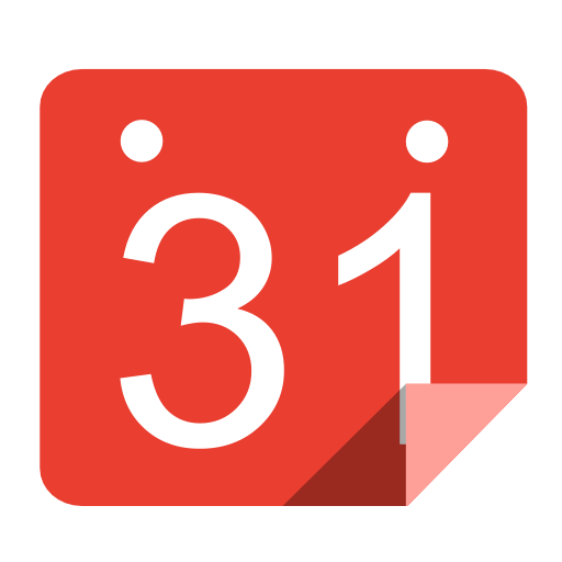 Utilities Calendar Red Icon