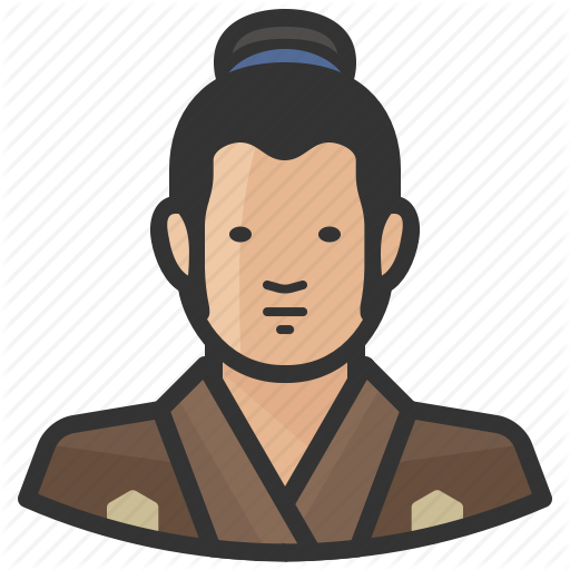 Avatar, Japanese, Man, Traditional Icon