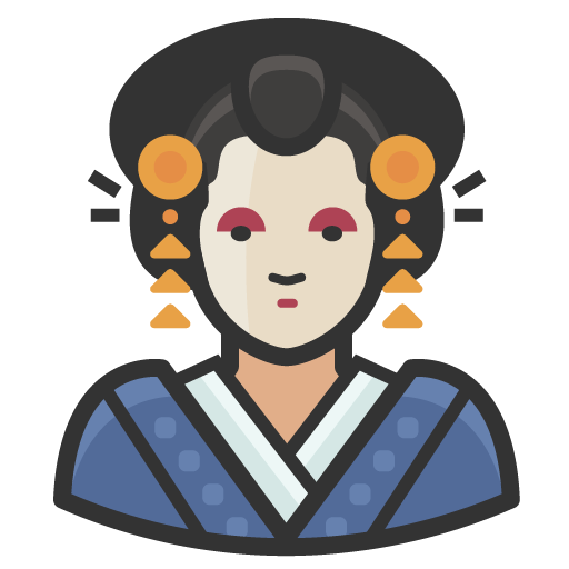 Traditional Japanese Woman Icon Free Avatars Iconset Diversity