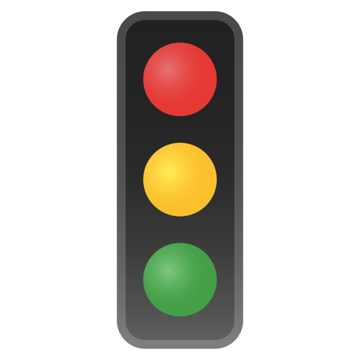 Vertical Traffic Light Icon Noto Emoji Travel Places Iconset