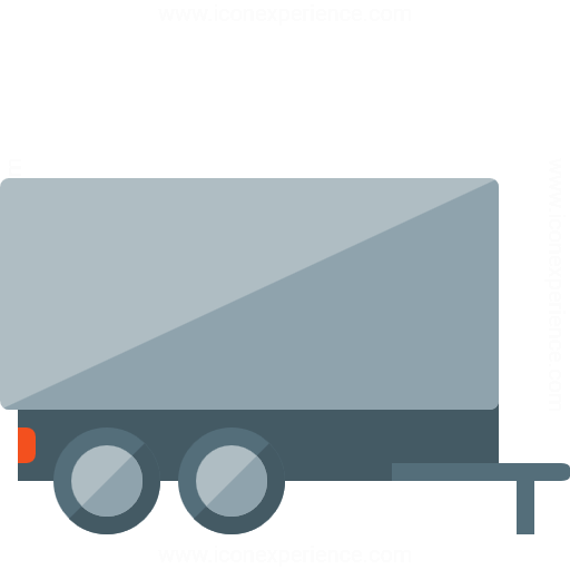 Iconexperience G Collection Truck Trailer Icon
