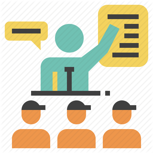 Brief, Employee, Teaching, Trainer, Training Icon