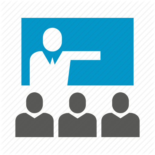 Lecture, Office, Presentation, Teaching, Training Icon