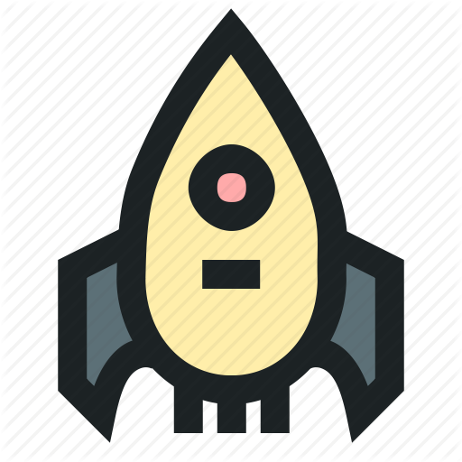 Drive, Lanuch, Progress, Rocket, Transformation Icon