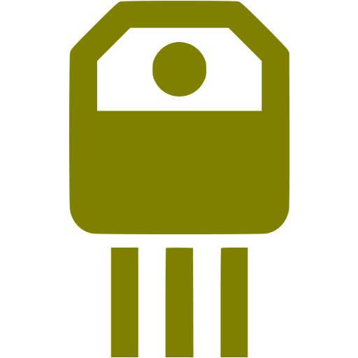 Olive Transistor Icon