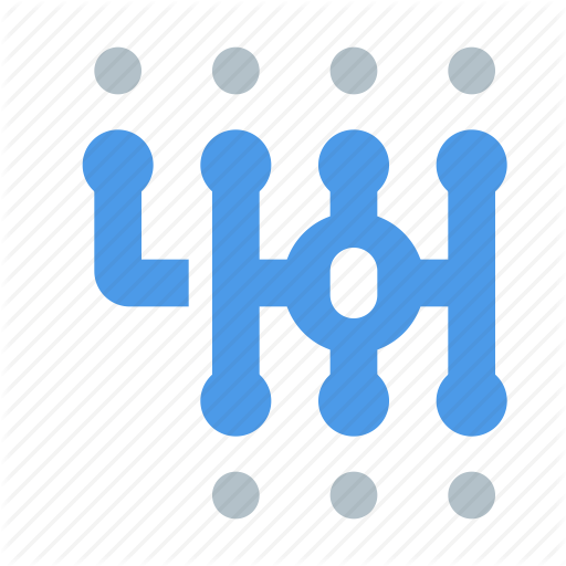 Car, Manual, Transmission Icon