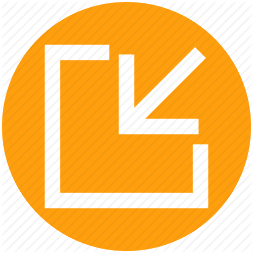 Arrow, Box, Chart, Down, Down Arrow Icon