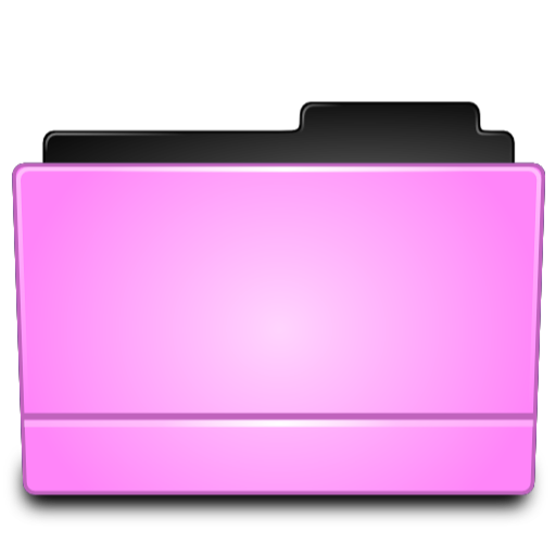 Pink Folder Directory Icon Png