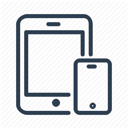 Devices, Ipad, Iphone, Mobile, Responsive, Smartphone, Tablet Icon