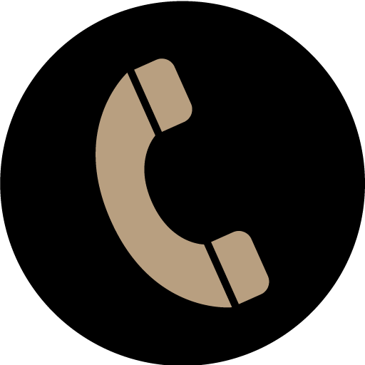 Social Media Icons Gold Transparent