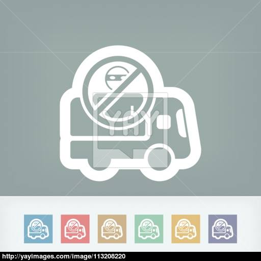 Security Transport Icon Vector