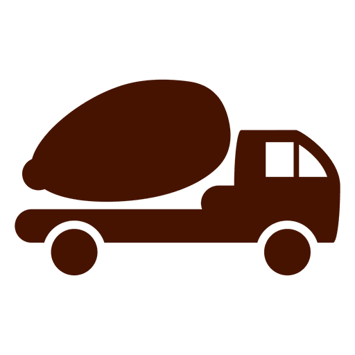 Cement Truck Transport Icon