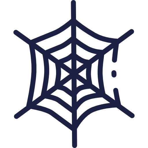 Insect, Halloween, Animals, Cobweb, Spider Web, Trap Icon