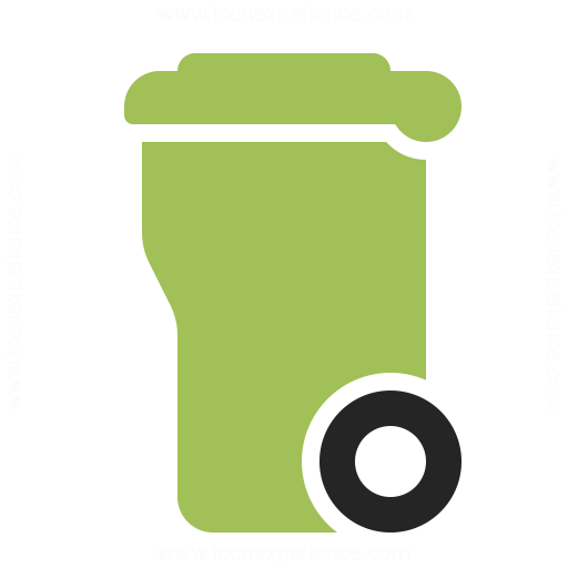 Garbage Container Icon Iconexperience