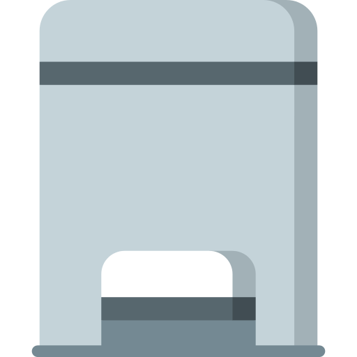 Garbage Bin Trash Can Png Icon