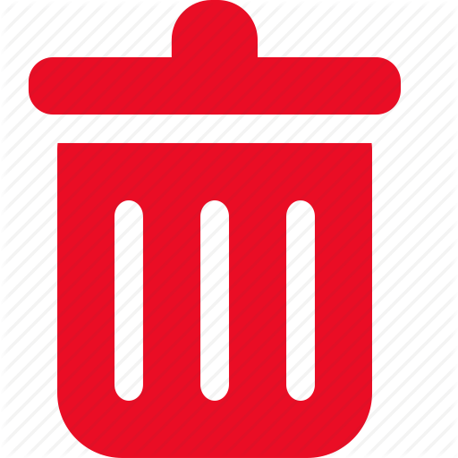 Bin, Delete, Garbage, Recycle, Remove, Trash Icon