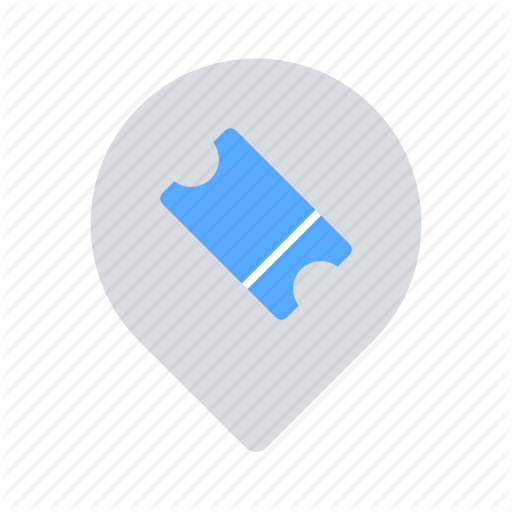 Location, Ticket, Tours, Travel Agency Icon