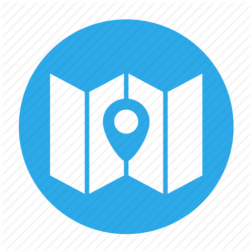 Adventure, C Camping, Location, Map, Travel Icon