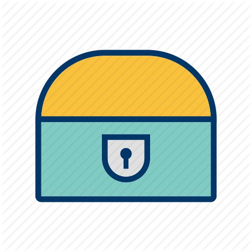 Banking, Chest, Gold, Reward, Treasure Icon