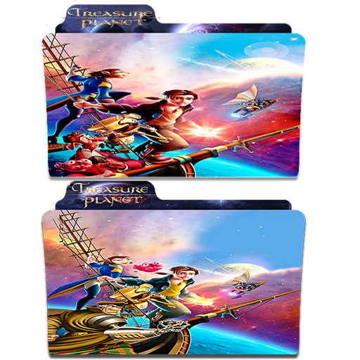 Treasure Planet Folder Icon