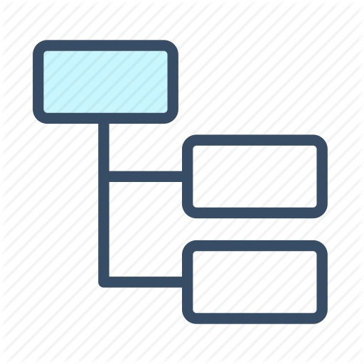 Developer, List, Management, Proces, Tree List, Tree View Icon