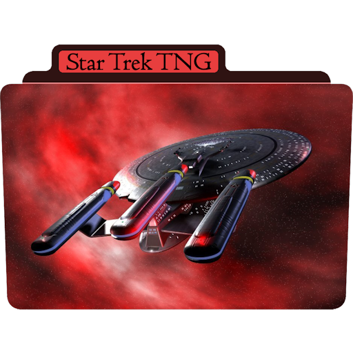 Star Trek The Next Generation Icon Tv Movie Folder Iconset