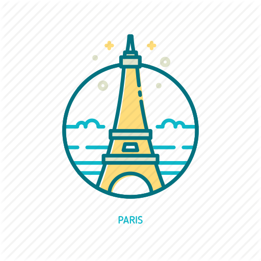 Eiffel, French, Landmark, Paris, Tower, Travel, Trendy Icon