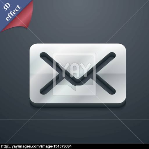 Mail, Envelope, Letter Icon Symbol Style Trendy, Modern
