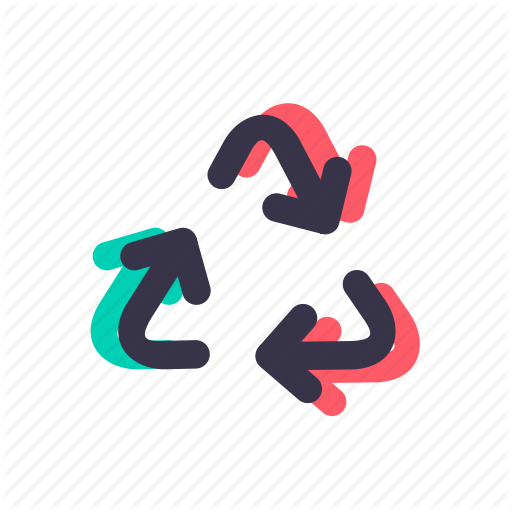 Arrows, Bin, Recycle, Recyclebin, Sign, Trash, Triangle Icon