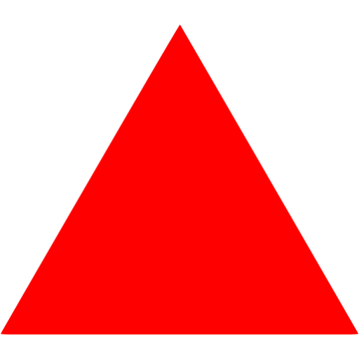 Red Triangle Icon