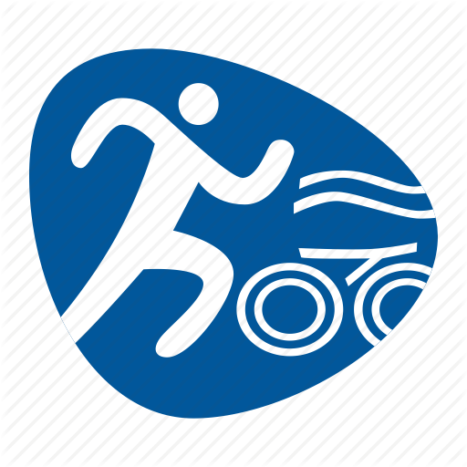 Cycling, Games, Olympic, Running, Sport, Swimming, Triathlon Icon