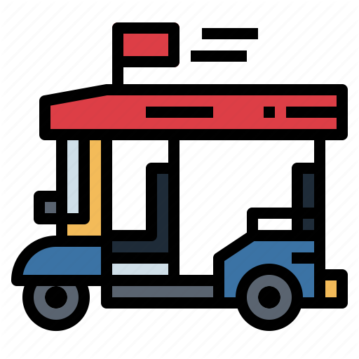 Motorcycle, Transportation, Tricycle, Vehicle Icon