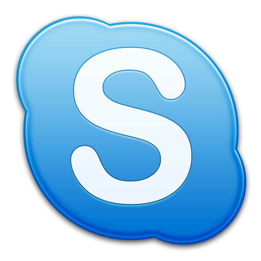 Skype Blue Icon
