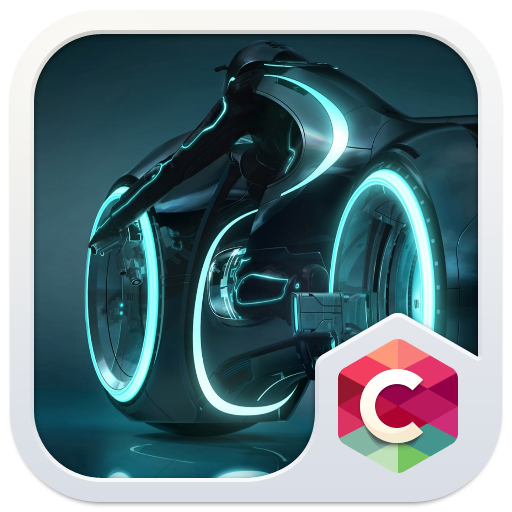 Tron Free Android Theme U Launcher