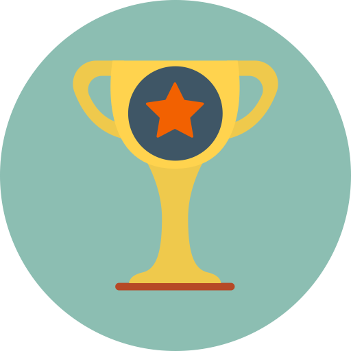 Achievement, Champion, Trophy Icon