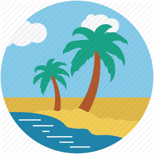 Tropical Beach Transparent Png Clipart Free Download