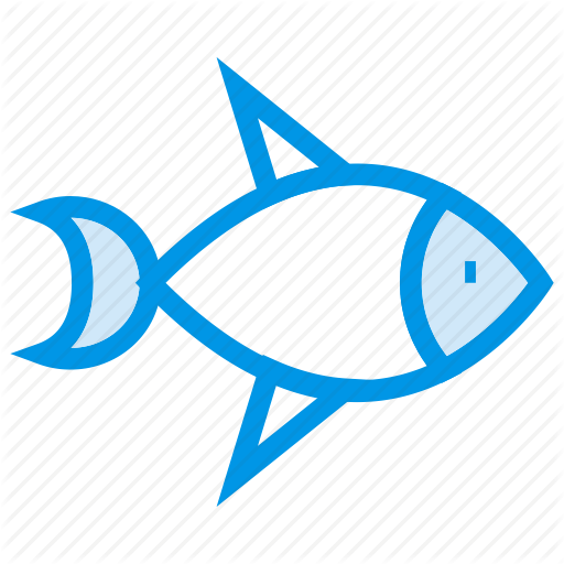 Fish, Fishing, Food, Meat, Seafood, Trout, Water Icon