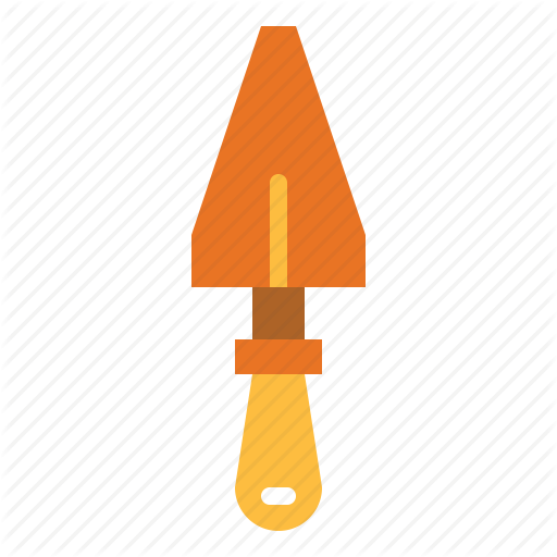 Farming, Gardening, Tools, Trowel Icon