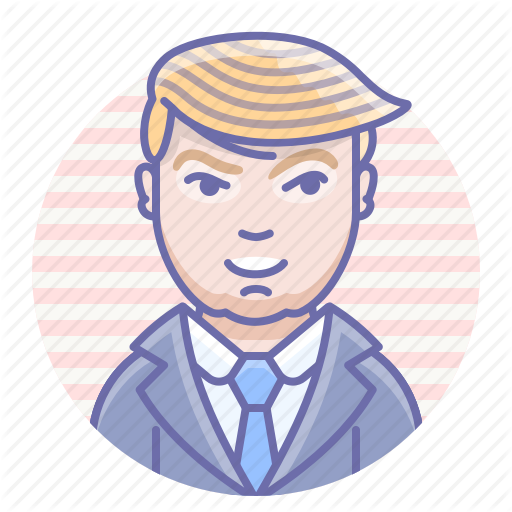 Donald, President, Trump Icon