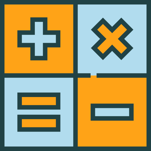 Equal, Signs, Substraction, Plus, Keys, Calculator, Multiple Icon