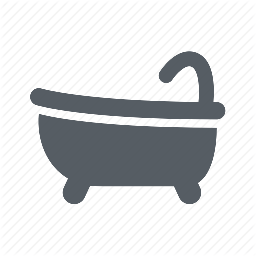 Bath, Bathroom, Tub, Washing Icon
