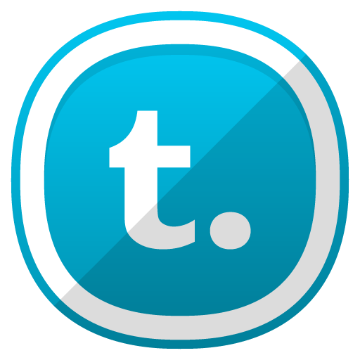 Tumblr Icon Free Cute Shaded Social Iconset Designbolts
