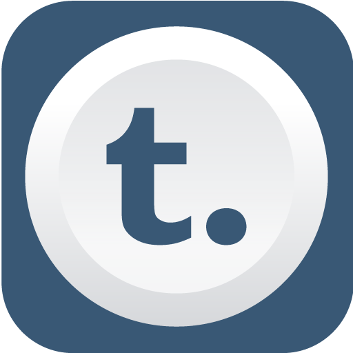 Tumblr Icon Rounded Flat Social Iconset Graphicloads