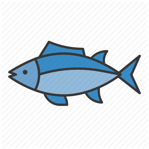Fish, Ocean, Sea, Tuna Icon