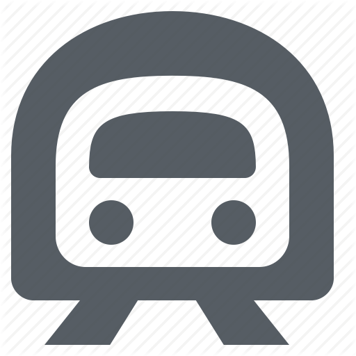 Metro, Subway, Train, Transportation, Tunnel Icon