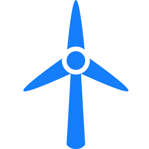 Wind, Turbine Icon